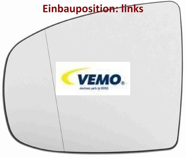 Vemo V20-69-0037 Spiegelglas FüR AußEnspiegel Links FüR BMW-image