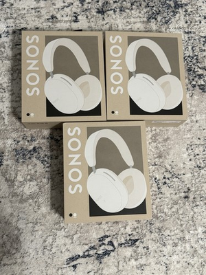 #ad Sonos Ace Soft White BRAND NEW Wireless Over Ear Headphones $170.00
