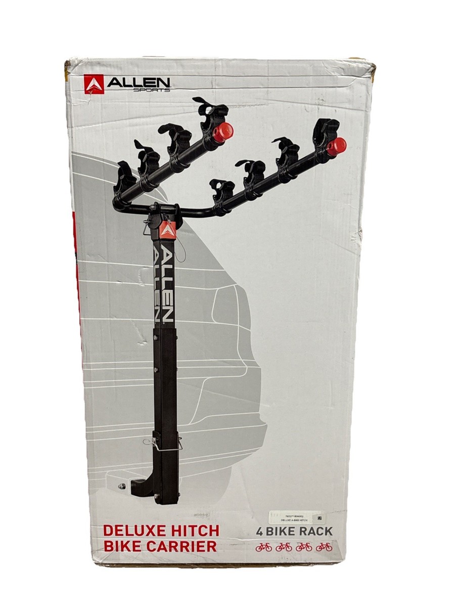 Allen Deluxe Hitch Bike Carrier 4 Bikes Car Mount with Folding