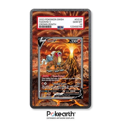 Entei V GG36/GG70 - Case mit erweitertem Artwork für Gradate Card Case