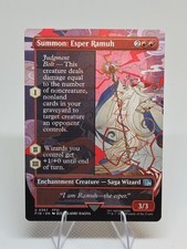 Summon: Esper Ramuh (Borderless) X1 FIN MTG Final Fantasy FB1 
