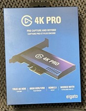ELGATO 4K PRO 8K60 PASSTHROUGH/ 4K60 CAPTURE FOR PC- BRAND NEW.