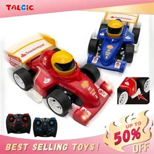 Remote Control Bumper Cars for Kids, 2 Pack RC Car Toys Switchable Speeds w Musi