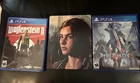 Lot of 3 PS4 Games - The Last Of Us 2, Devil May Cry 5, And Wolfenstein 2