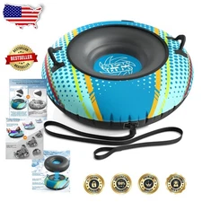 Heavy Duty 48" Snow Tube with  Canvas Cover - Fast Slide