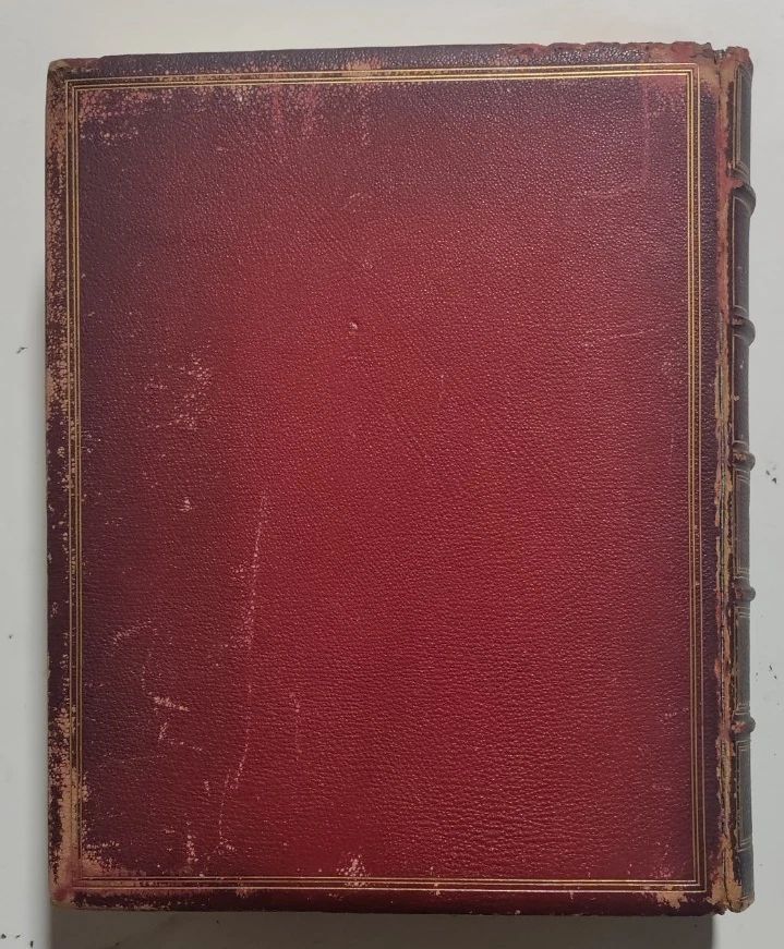 Illustrated New Testament - London, 1865 - Full STIKEMAN & CO. Leather Binding - Image 3 of 4