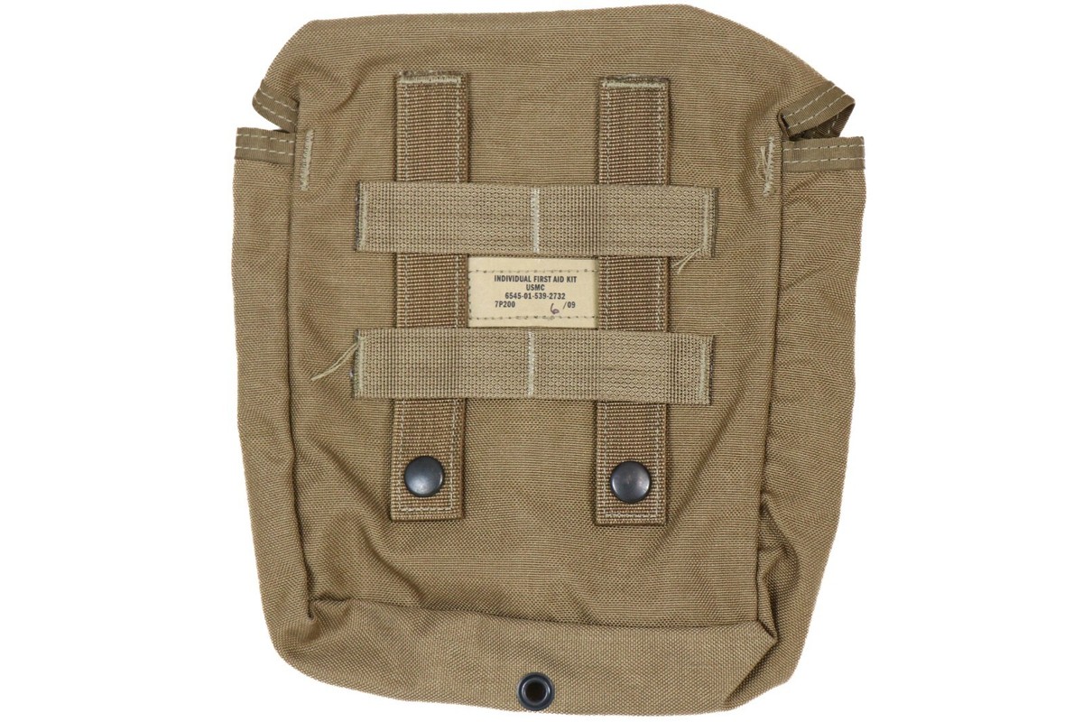 USMC Molle II Coyote Individual First Aid Kit Pouch IFAK A1 Marine