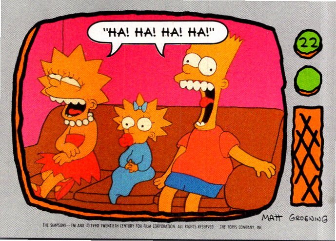 1990 Topps The Simpsons - PICK / CHOOSE YOUR CARDS 