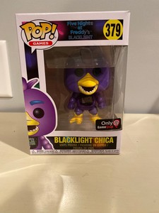 Funko Pop! Five Nights at Freddy's Blacklight Chica Exclusive Vinyl Figure | eBay