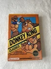 Donkey Kong Classics  (NES Nintendo, 1988)Complete-CIB- Authentic- Great- Tested