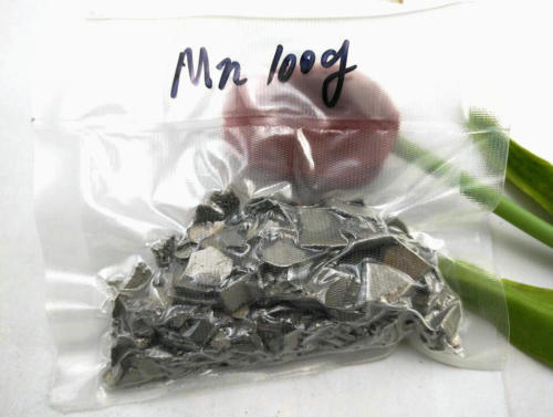50g Metal ElectrolyticManganese Mn 99.7% Element Sample - Picture 5 of 6
