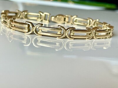 BRACELET 585/14 CARAT YELLOW GOLD