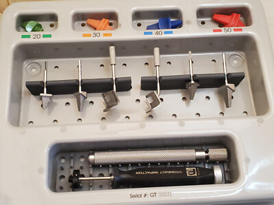 #ad Futura Primus Flexible Great Toe Trial Sizer amp; Prep Instrument Set w Case $250.00