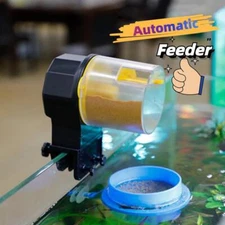 Automatic Feeder Aquarium Fish Turtle Food Smart Timed Feeder