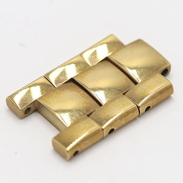 Gucci Véritable 3 Maillons Femme Montre Bracelet Ceinture Bracelet Pièces Or 12mm