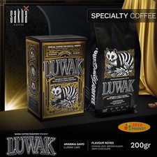 200g Luwak Coffee Arabica Gayo Wild Civet Beans - Premium Specialty