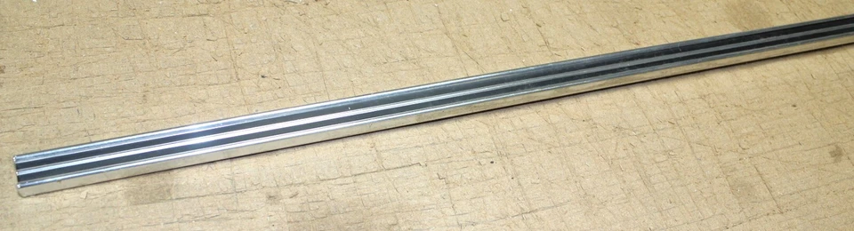 1967 Ford Fairlane 500 4-Door Sedan NOS LH QUARTER PANEL OUTSIDE UPPER MOULDING - Image 3 of 4