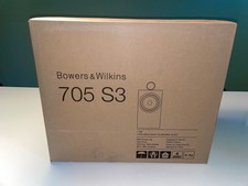 Brand New "pair" Bowers & Wilkins 705 S3 - White Gloss * Retail $3,400/pr