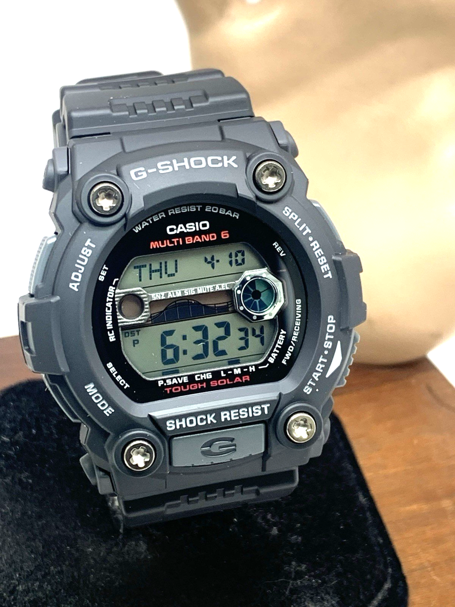 Casio G-Shock Men's Watch GW7900-1CF Tough Solar Black Resin