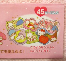 Sanrio Characters Stickers Pack 45 Sticker Flakes