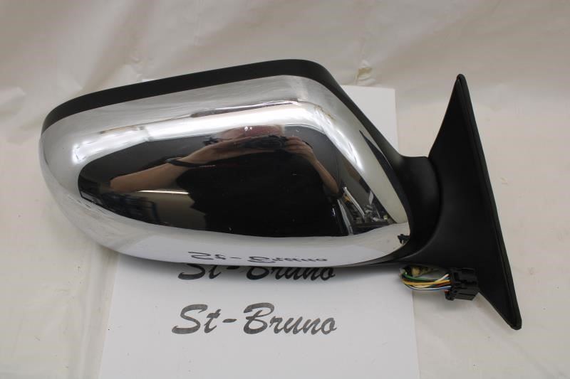 Passenger Side View Mirror Power With Memory Chrome Fits 98-03 XJ8