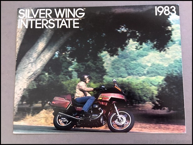 1983 Honda Silver Wing Interstate GL650 Motorcycle Bike Sales Brochure  Catalog | eBay