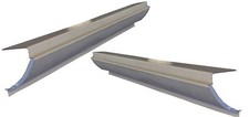 1956-1974 Karmann Ghia Rocker Panels ...new Pair