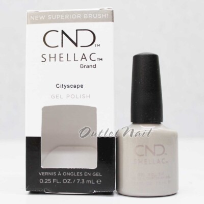 CND Shellac UV LED Gel Nail Polish - Cityscape - 0.25 oz - #40533