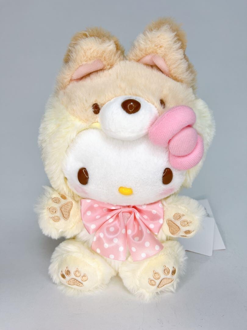 Sanrio Hello Kitty Hokkaido Limited Plush Doll Toy Red Fox Ver