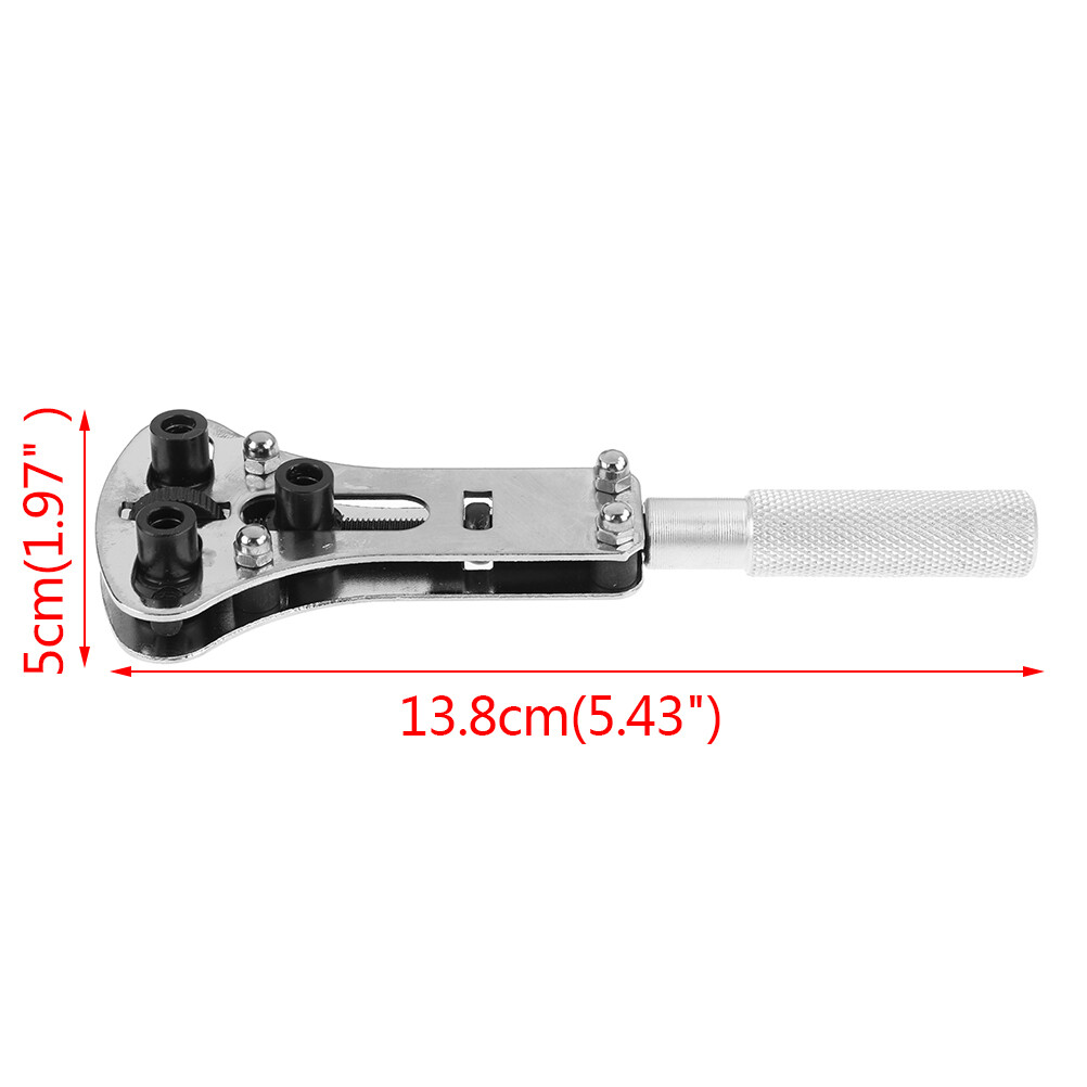 Watch Back Case Battery Cover Opener Repair Wrench Screw Remover Tool