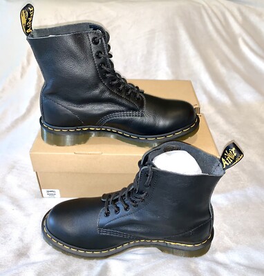 Dr. Martens Pascal 1460 Virginia Leather Boots Women Size US 10