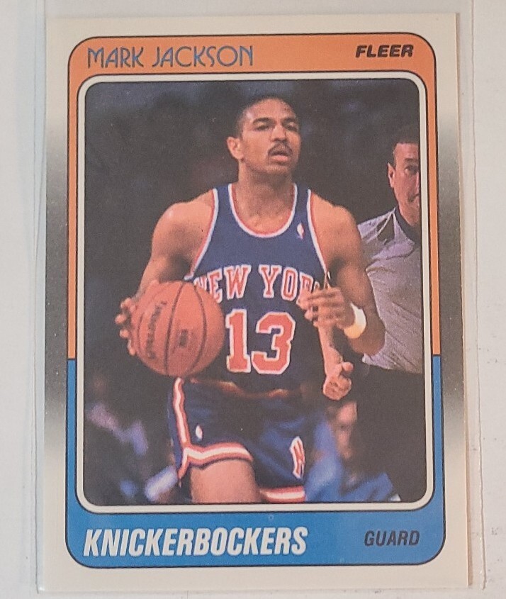 1988 Fleer #82 Mark Jackson Knicks Rookie MINT FO6653