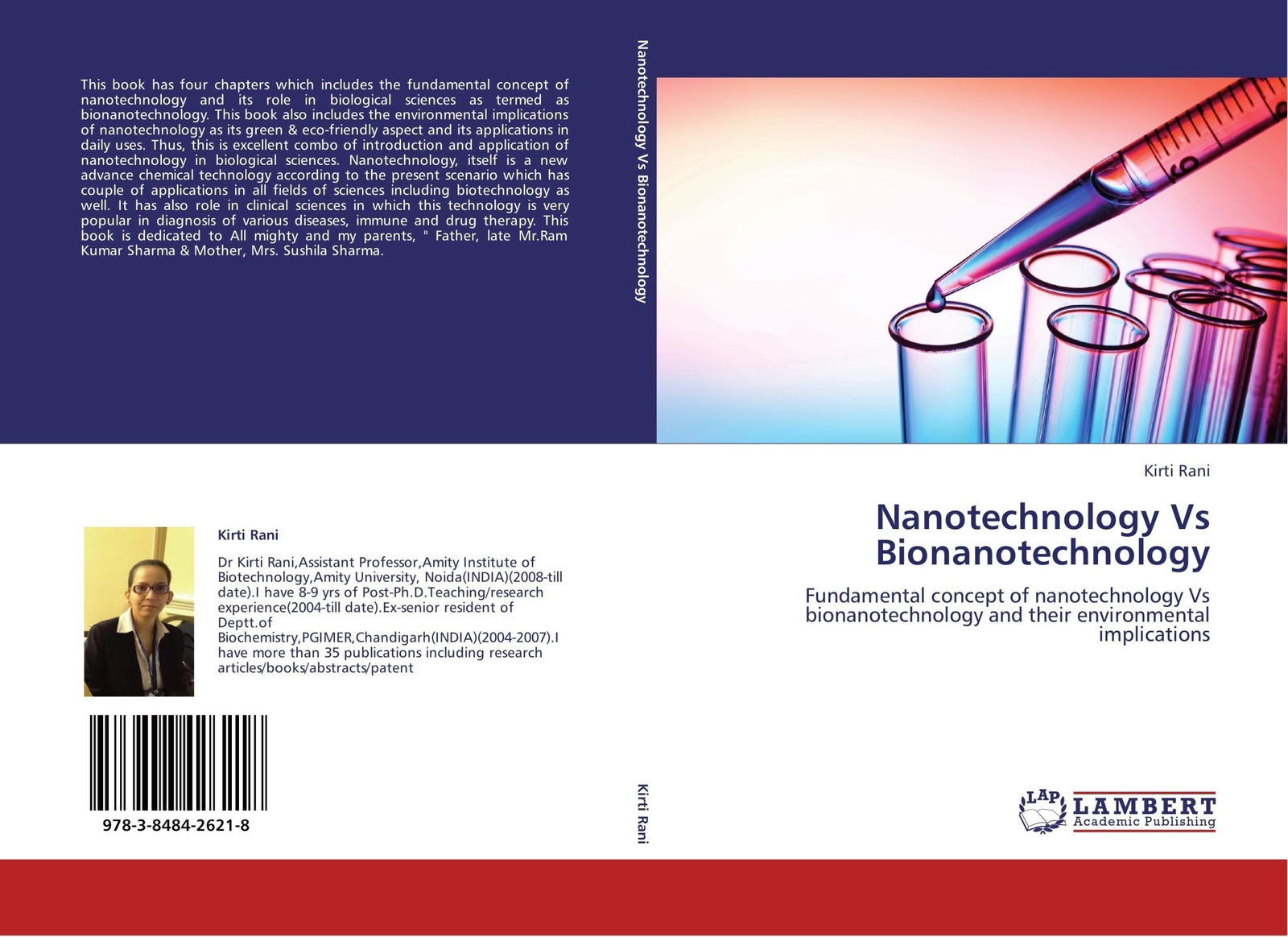 Nanotechnology Vs Bionanotechnology Kirti Rani Taschenbuch Paperback