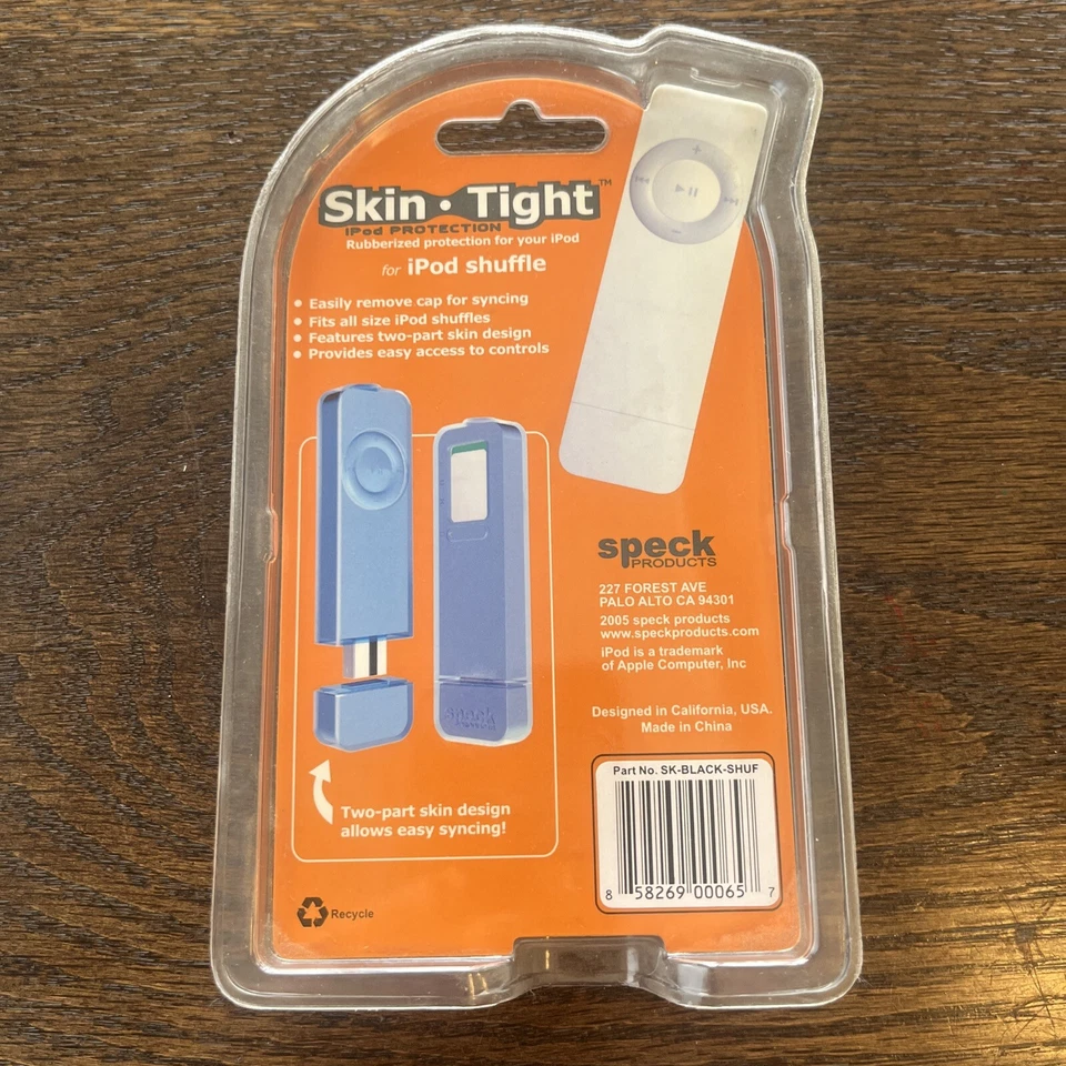 iPod SHUFFLE SPECK 皮肤紧身保护 ~ 全新 ~ 黑色 — 第 2/2 张图片
