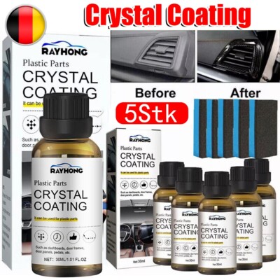 Plastic Parts Crystal Coating Car Refresher Gloss Protection Plastic Refurbish