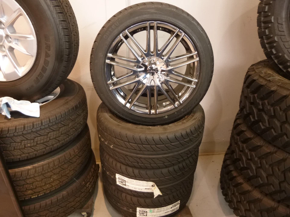 Kit de ruedas y neumáticos Helo HE880 para Chevrolet Malibu 2017 Foto 2 de 4