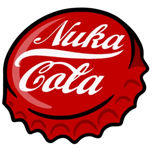Fallout Nuka cola sticker weatherproof bumper vinyl decal