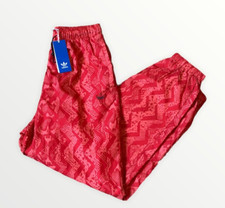 Adidas Pants Windbreaker High Rise Relaxed Fit Women's Small New W/ Tag 100