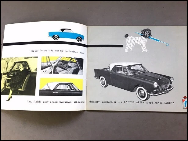 1959 1960 1961 1962 Lancia Appia Vintage Sales Brochure Catalog Zagato Vignale Foto 2 de 4