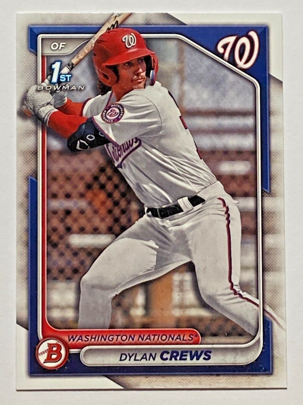 2024 Bowman Baseball #DYLAN CREWS 1st NATIONALS