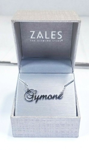 Zales Diamond Accent Cursive Name 