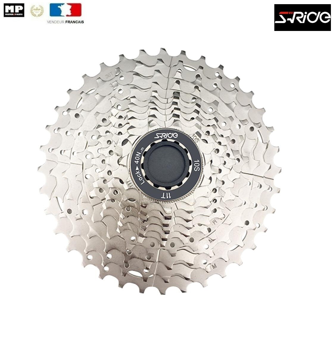 Cassette 10V VTT CS-M400 11-36 dents pour éviter les sauts de chaîne