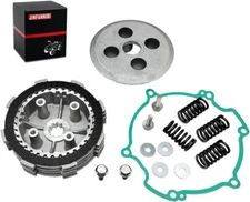 Clutch Friction Pressure Plates & Cover Gaskets Kit for Kawasaki KX100 1998-2021