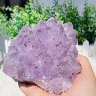Amethyst Crystal Quartz Cluster Specimens Healing Reiki Ornaments 2401g — photo 5