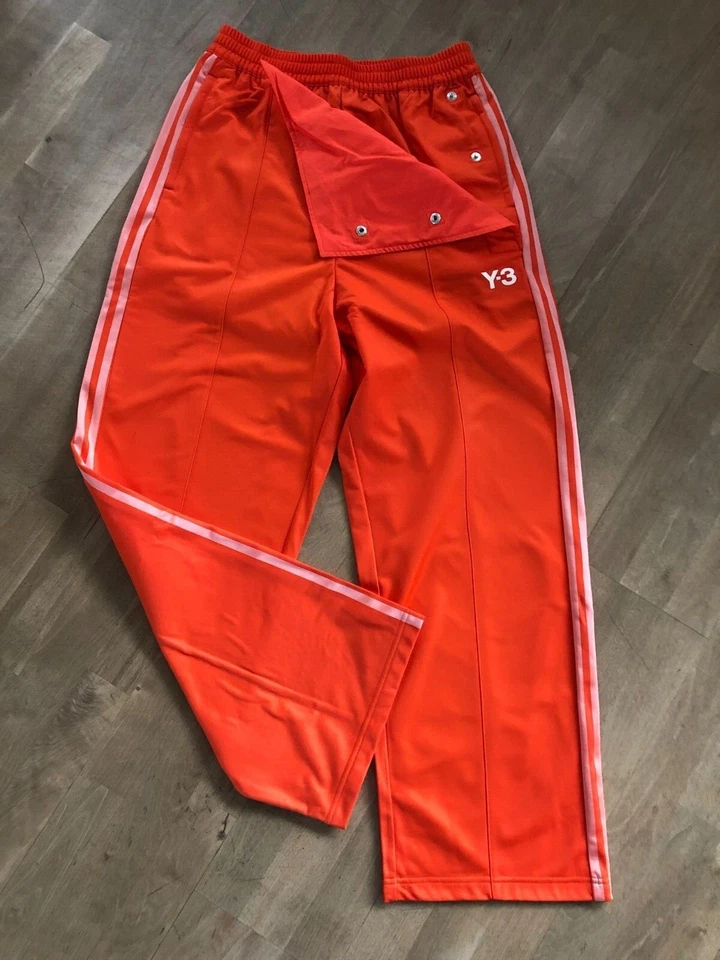 🌟 Y-3 ADIDAS UniSex Firebird Trainingshose IA1425 orange Gr. XS-L NEU - Bild 4 von 4