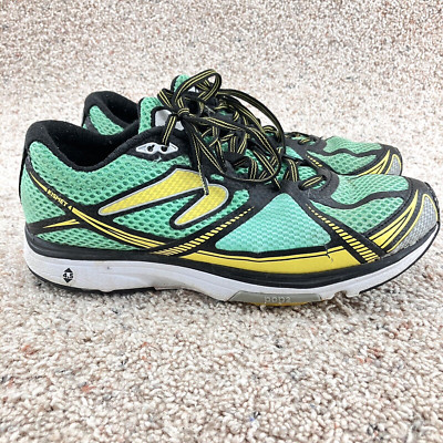 Newton Kismet 4 Running Shoes Women's Size 10.5 Green Black Athletic Sneakers