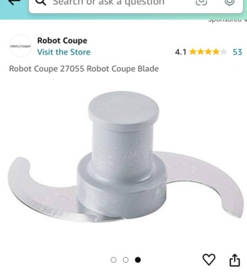 New Robot Coupe 27055 R2 Series Food Processor S Smooth Blade