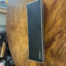 StarTech Triple-Monitor USB 3.0 Docking Station - Black/Silver (USB3DOCKH2DP)