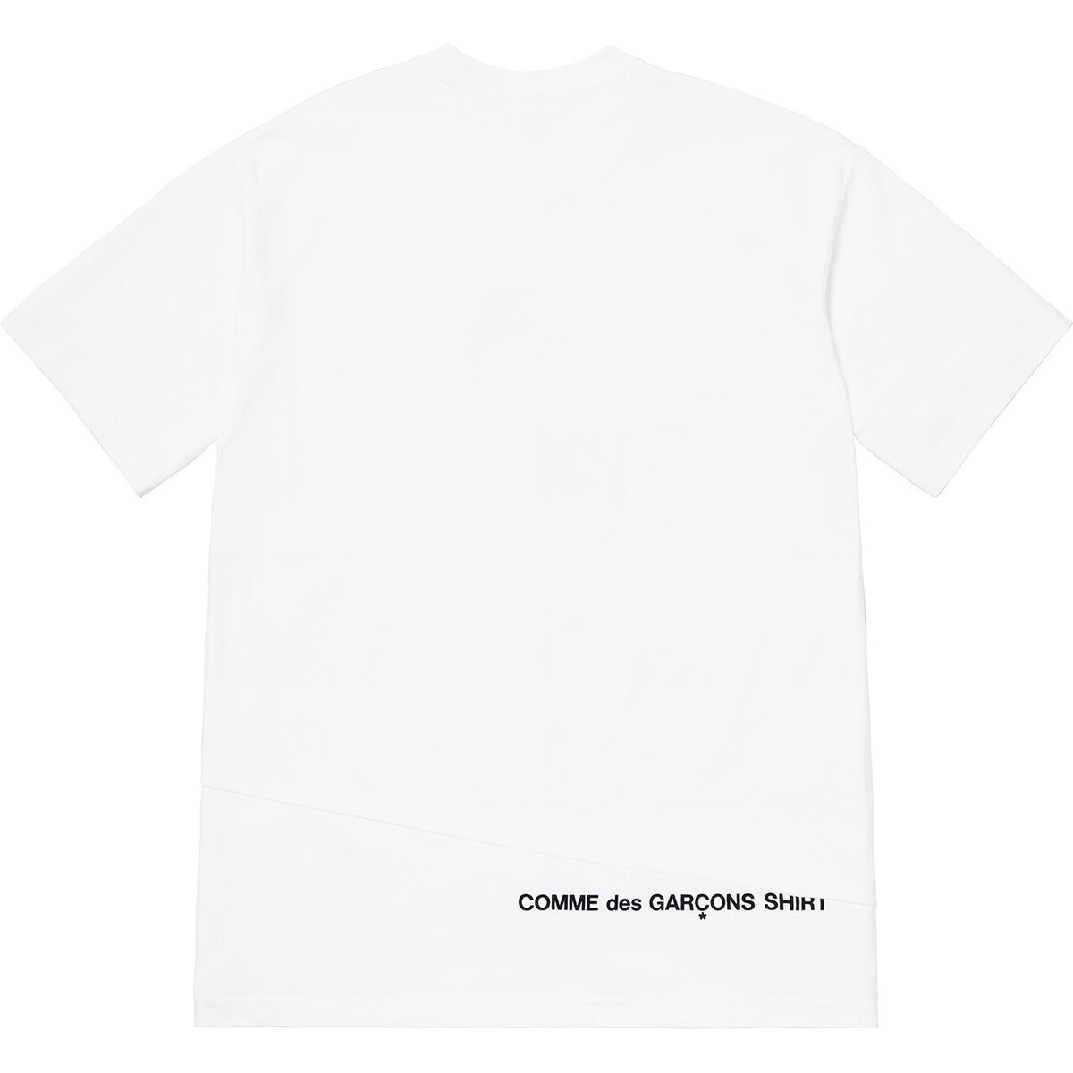Supreme x Comme Des Garcons Shirt Split Box Logo Tee BLK/WHT Supreme x Comme Des Garcons Shirt Split Box Logo Tee BLK/WHT