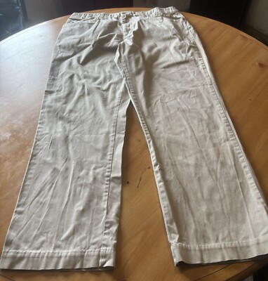 Strag Strich White Stag Stretch Tan Pant Size 16 Average | eBay